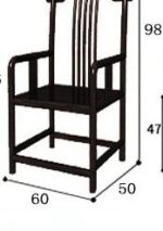 Bộ Bàn Ghế Uống Trà VIP Phòng Khách Gỗ Sồi, Kích Thước Bàn 2m, 5 Ghế - Image 5