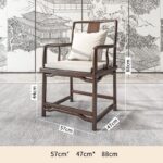 Bộ Bàn Ghế Uống Trà VIP Phòng Khách Gỗ Sồi 2,0m - Image 4