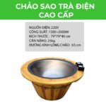 Chảo Sao Chè Điện Cao Cấp Đường Kính 79cm, 2 Nguồn Điện 3500W - Image 2