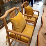 Bộ Bàn Ghế Uống Trà Gỗ Ngọc Am Dài 1,6m - Image 7