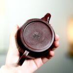 Ấm Tử Sa Hán Ngoã Song Hỷ Đào Nguyên Khoáng, Thủ Công 220ml - Image 7