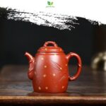 Ấm Tử Sa Trúc Lâm Lạc Cảnh, Nguyên Khoáng, Thủ Công 260ml - Image 2