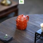 Ấm Tử Sa Trúc Lâm Lạc Cảnh, Nguyên Khoáng, Thủ Công 260ml - Image 3