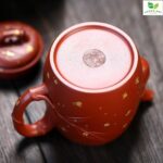 Ấm Tử Sa Trúc Lâm Lạc Cảnh, Nguyên Khoáng, Thủ Công 260ml - Image 4