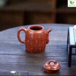 Ấm Tử Sa Trúc Lâm Lạc Cảnh, Nguyên Khoáng, Thủ Công 260ml - Image 6