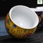 Chén Uống Trà Ngũ Sắc Hoa Sen - Image 8