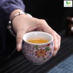 Chén Uống Trà Ngũ Sắc Hoa Sen - Image 11