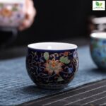 Chén Uống Trà Ngũ Sắc Hoa Sen - Image 13