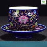 Chén Uống Trà Ngũ Sắc Hoa Sen - Image 6