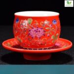 Chén Uống Trà Ngũ Sắc Hoa Sen - Image 7