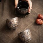 Bộ Ấm Chén Nhật Bản Hoa Sen 240ml - Image 6