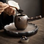 Bộ Ấm Chén Nhật Bản Hoa Sen 240ml - Image 10