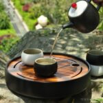 Thuyền Trà Tròn Mặt Gỗ - Image 7