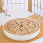 Thuyền Trà Tròn Mặt Gỗ - Image 5