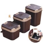 Thùng Đựng Bã Trà 4 Trong 1