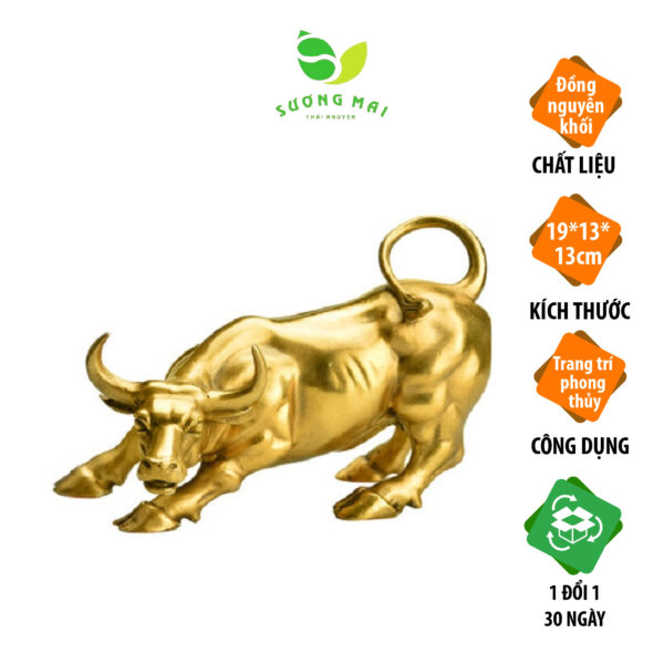 Trâu vàng Tân Sửu Vượng Tài