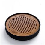 Thuyền Trà Tròn Mặt Gỗ - Image 6