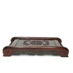 Khay trà gỗ Hương cuốn thư - Image 8