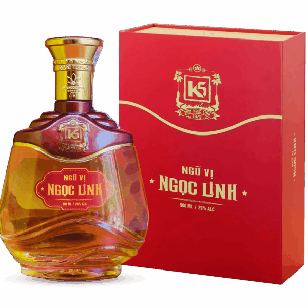Rượu Sâm Ngọc Linh K5 Ngũ Vị