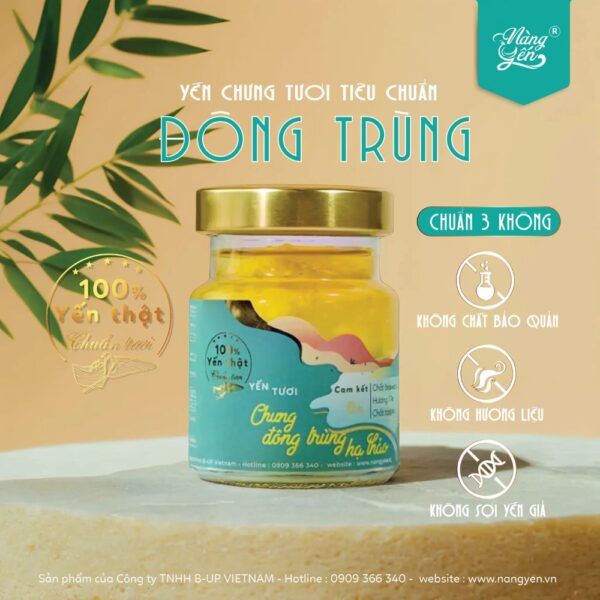 Yến Tươi Chưng Đông Trùng Hạ Thảo